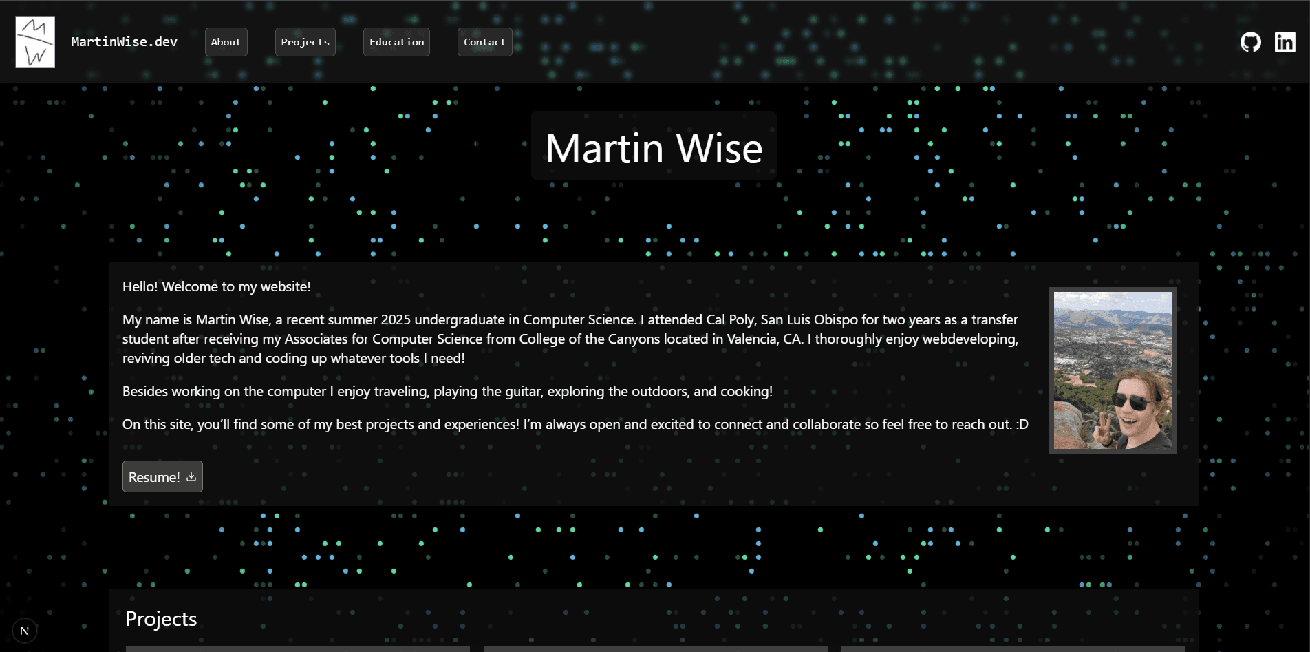 An older version of this wesbite